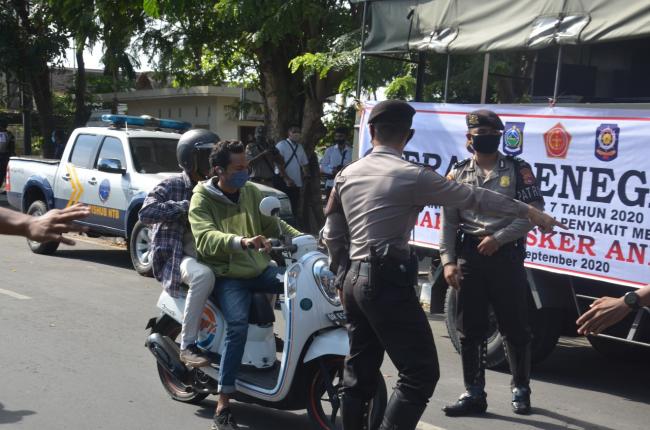 Hari Pertama Penegakan Perda, 564 Pelanggar Di Tindak